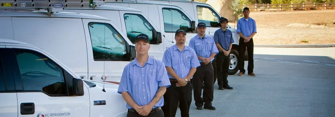 KIC Refrigeration crew ready for Mini Split Repair jobs across Casa de Oro-Mount Helix
